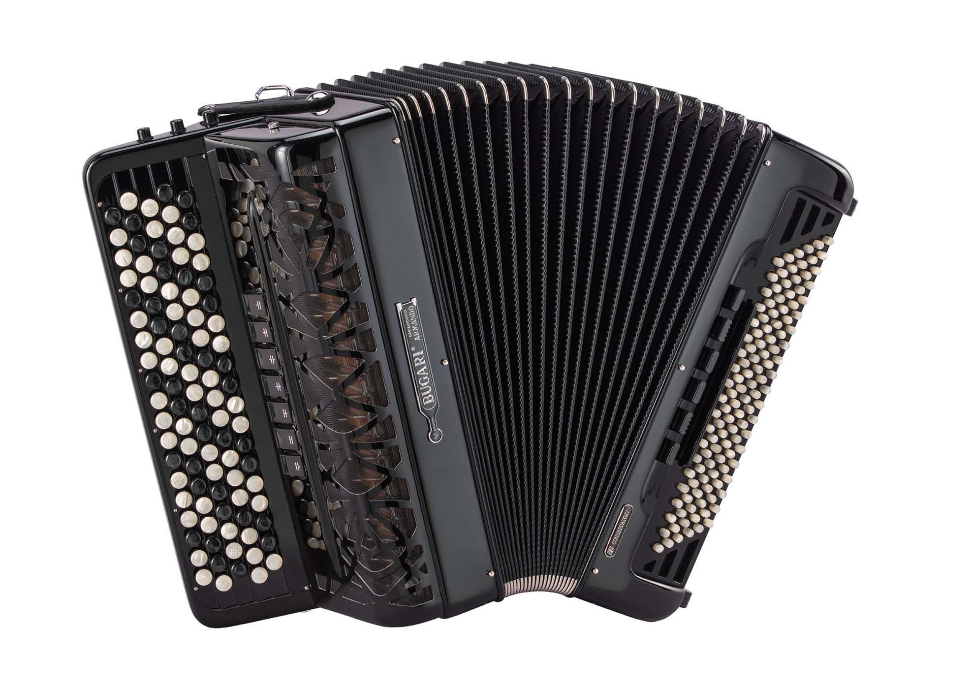 Akordeon guzikowy Bugari 430/ARS/C - profesjonalny akordeon dla młodzieży